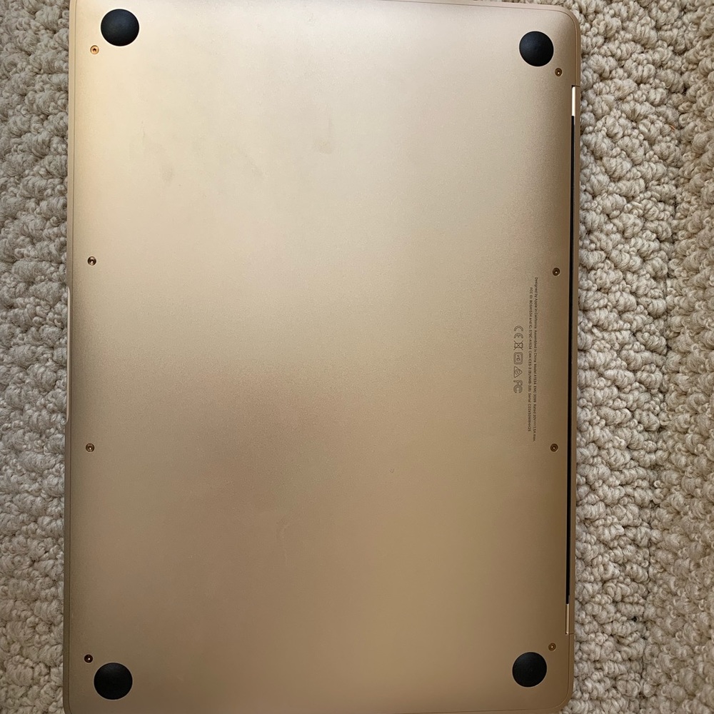 Gold MacBook
